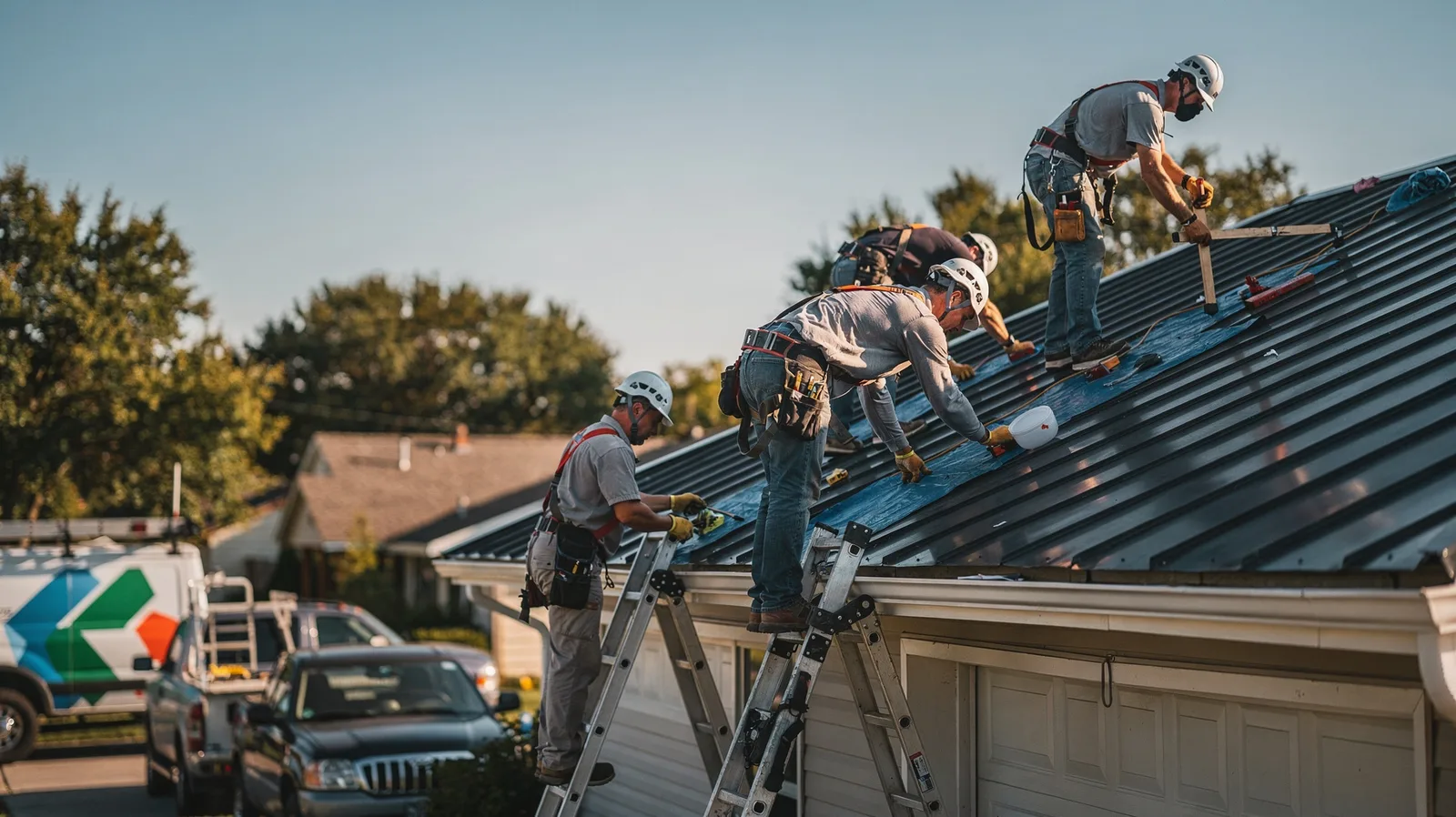 Metal Roof Installation in Liverpool, TX near me